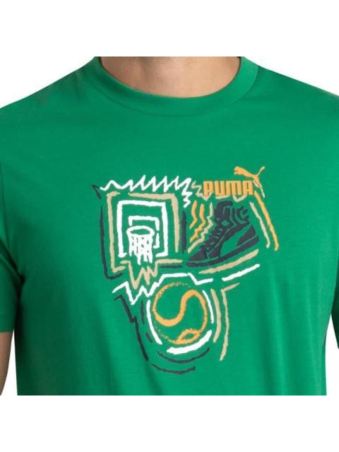 PLAYERA GRAPHICS YEAR OF SPORTS TEE VERDE PUMA
