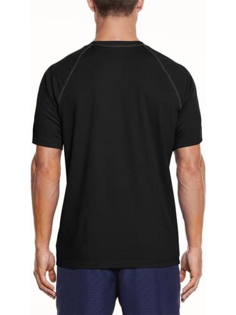 PLAYERA HYDROGU MANGA CORTA NEGRO NIKE SWIM