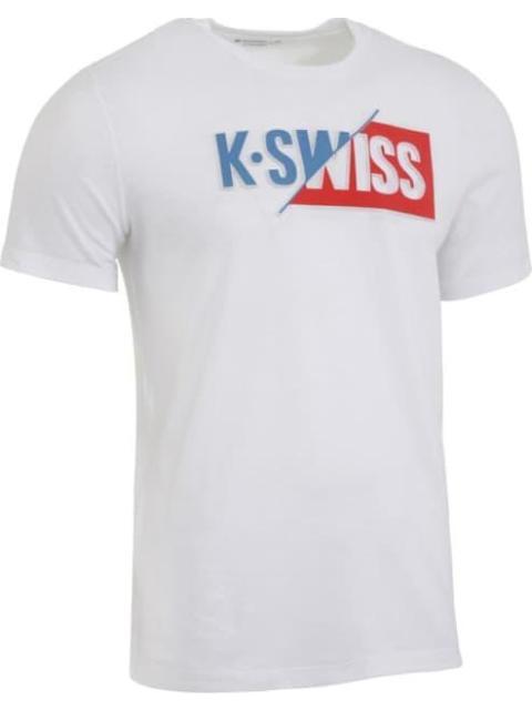 PLAYERA K-SWISS TEE BLANCO K-SWISS