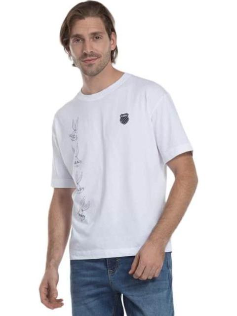 PLAYERA BUGS BUNNY BLANCO K-SWISS