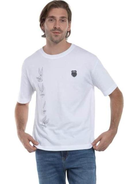 PLAYERA BUGS BUNNY BLANCO K-SWISS