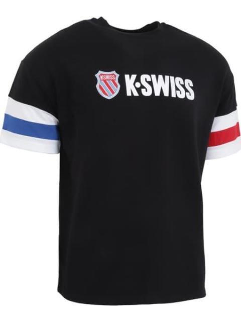 PLAYERA K-SWISS TEE OVER NEGRO K-SWISS