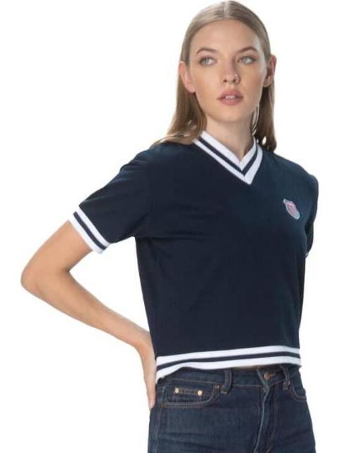 PLAYERA KAYLA AZUL K-SWISS