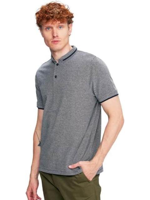 PLAYERA LISA AZUL MARINO NEXT CO