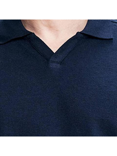PLAYERA LISA AZUL MARINO NEXT CO