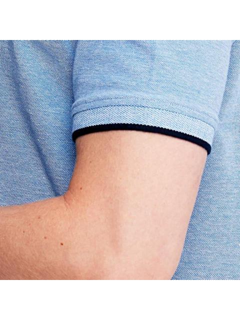PLAYERA LISA AZUL NEXT CO