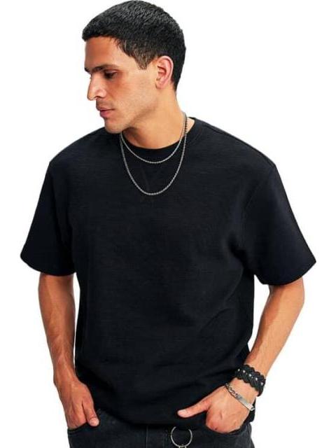 PLAYERA LISA MANGA CORTA NEGRO HARD SODA