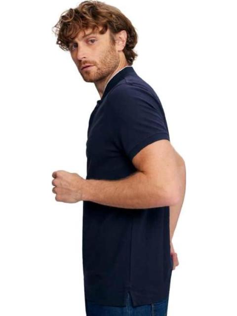 PLAYERA LISA NEGRO HPC POLO