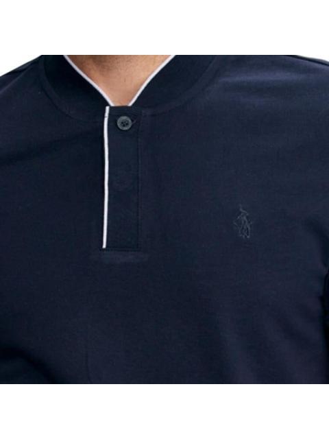 PLAYERA LISA NEGRO HPC POLO
