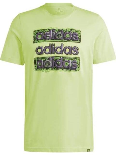 PLAYERA M DOODLE MLT T LIMON ADIDAS