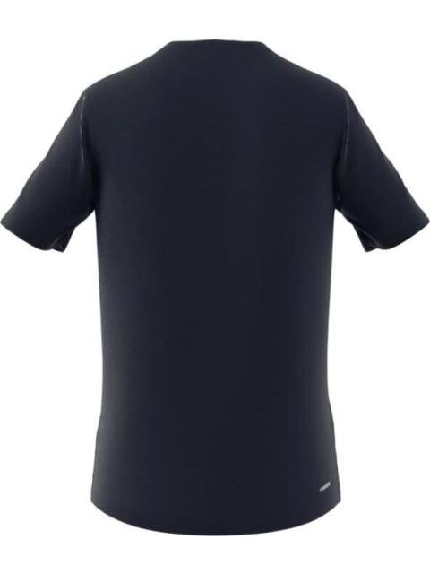 PLAYERA MANGA CORTA AEROREADY AZUL MARINO ADIDAS