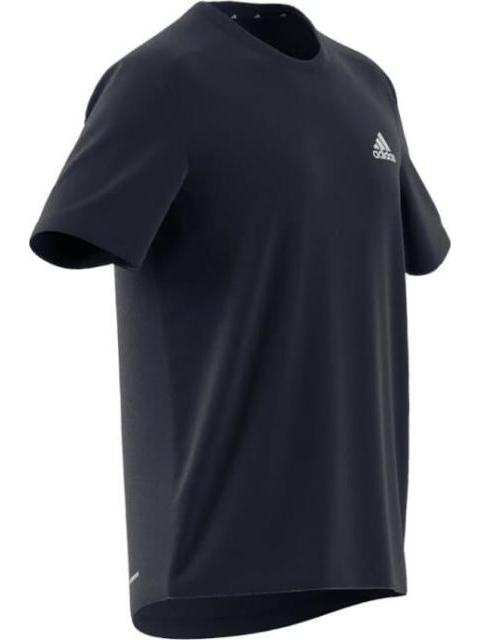 PLAYERA MANGA CORTA AEROREADY AZUL MARINO ADIDAS