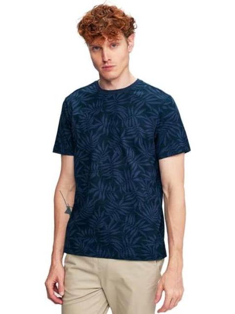 PLAYERA MANGA CORTA AZUL MARINO NEXT CO