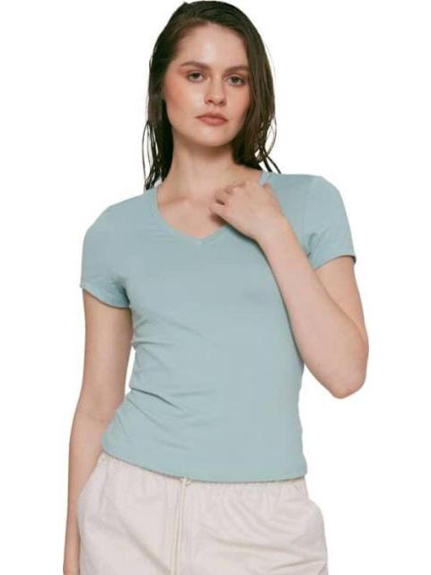 PLAYERA MANGA CORTA AZUL MENTA HOLLY LAND