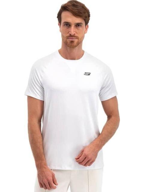PLAYERA MANGA CORTA BLANCO SKECHERS1
