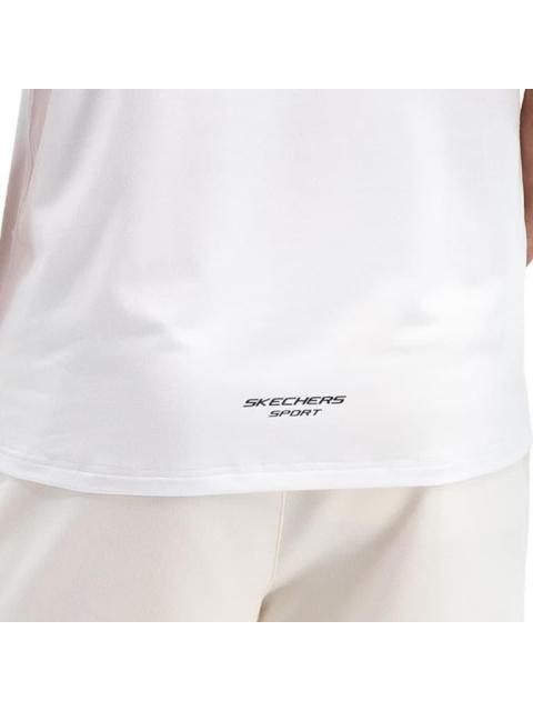 PLAYERA MANGA CORTA BLANCO SKECHERS1