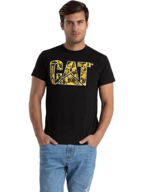 PLAYERA MANGA CORTA NEGRO CATERPILLAR