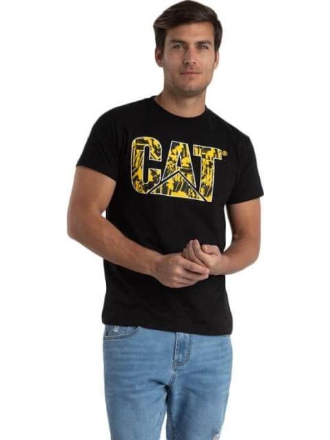 PLAYERA MANGA CORTA NEGRO CATERPILLAR