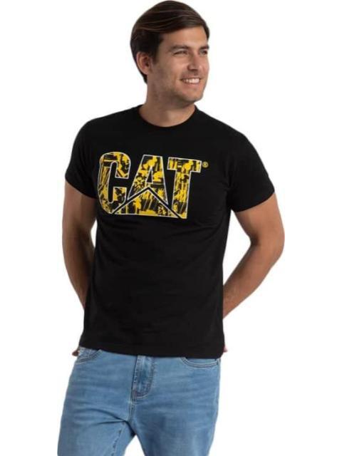 PLAYERA MANGA CORTA NEGRO CATERPILLAR
