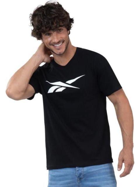 PLAYERA BASIC COTTON TEE NEGRO REEBOK