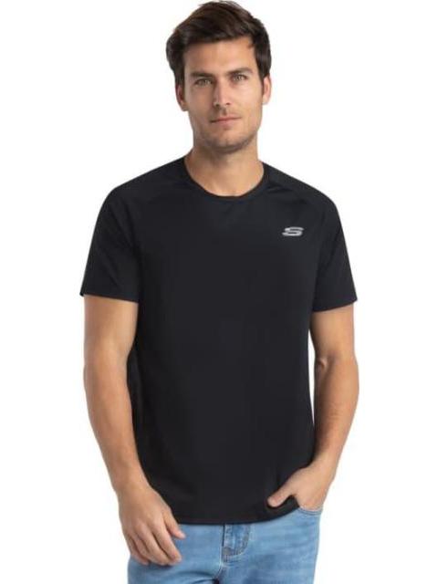 PLAYERA MANGA CORTA NEGRO SKECHERS1