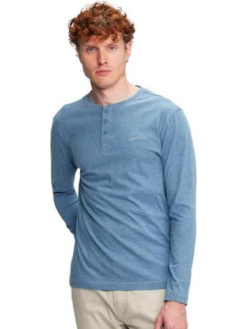 PLAYERA MANGA LARGA AZUL NEXT CO