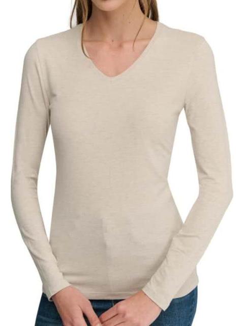 PLAYERA MANGA LARGA BEIGE HOLLY LAND