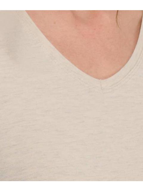 PLAYERA MANGA LARGA BEIGE HOLLY LAND