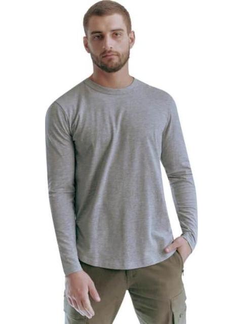 PLAYERA MANGA LARGA NEGRO NEXT CO