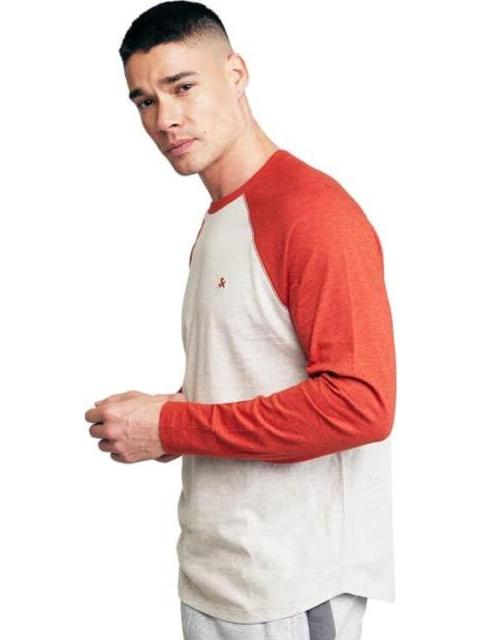 PLAYERA MANGA LARGA MODA BEIGE NEXT CO