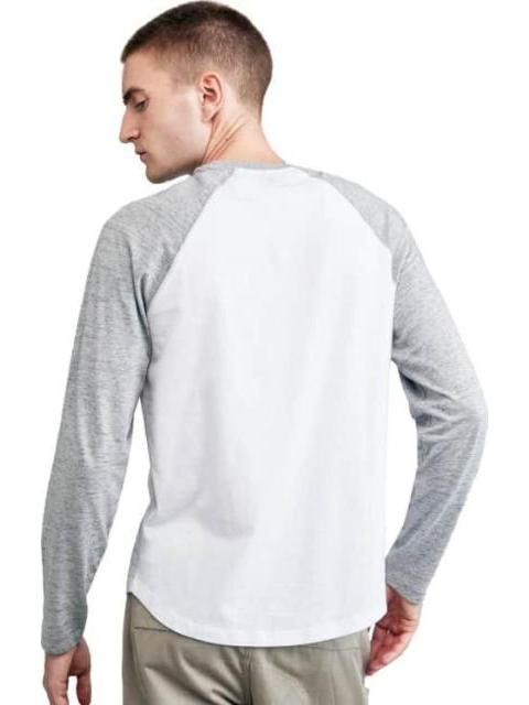 PLAYERA MANGA LARGA MODA BLANCO NEXT CO