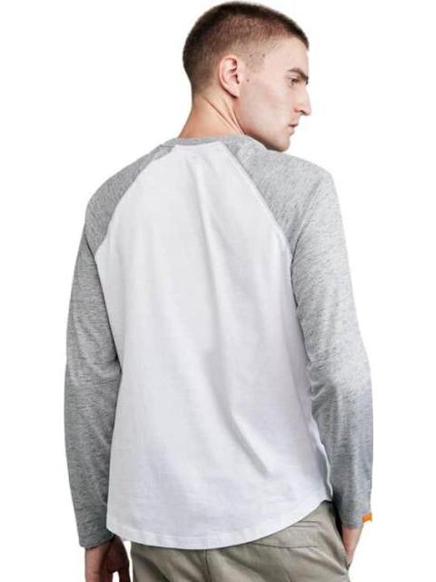 PLAYERA MANGA LARGA MODA BLANCO NEXT CO
