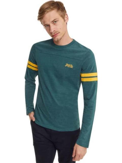 PLAYERA MANGA LARGA MODA VERDE NEXT CO