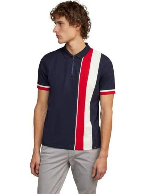 PLAYERA CUELLO POLO AZUL MARINO D.E.E.P SELECTION