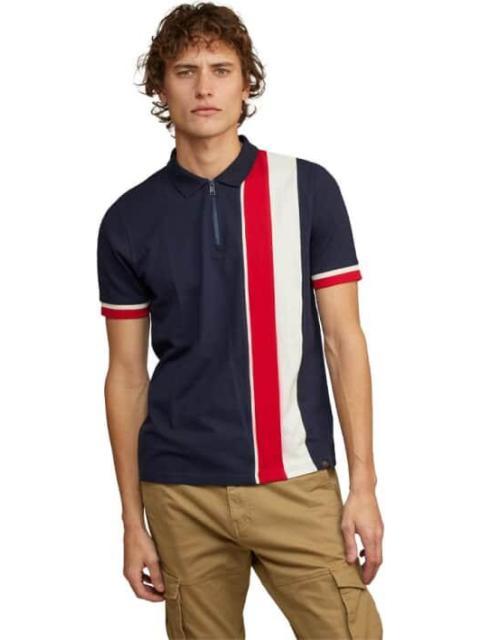 PLAYERA CUELLO POLO AZUL MARINO D.E.E.P SELECTION
