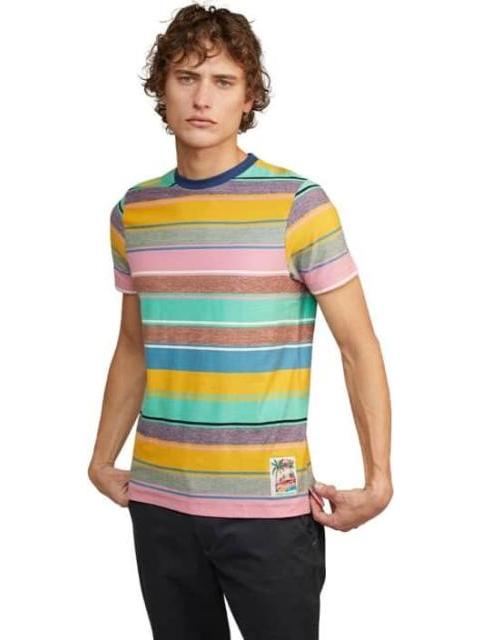 PLAYERA RAYAS MULTICOLOR NEXT CO