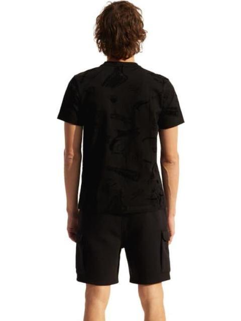 PLAYERA CUELLO REDONDO NEGRO HARD SODA