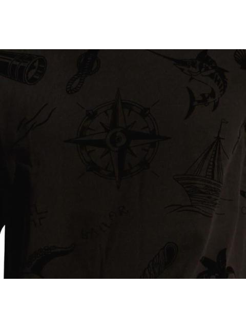 PLAYERA CUELLO REDONDO NEGRO HARD SODA