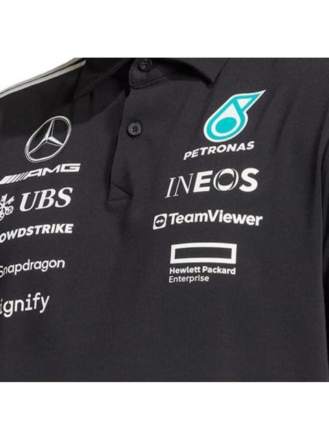 PLAYERA MOTORSPORT MER TM POLO BM NEGRO ADIDAS