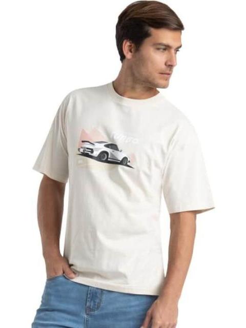 PLAYERA MOTORSPORT PORSCHE LEGACY 911 GRAPHIC TEE HUESO PUMA