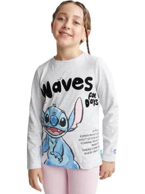 PLAYERA STITCH AVENA DISNEY