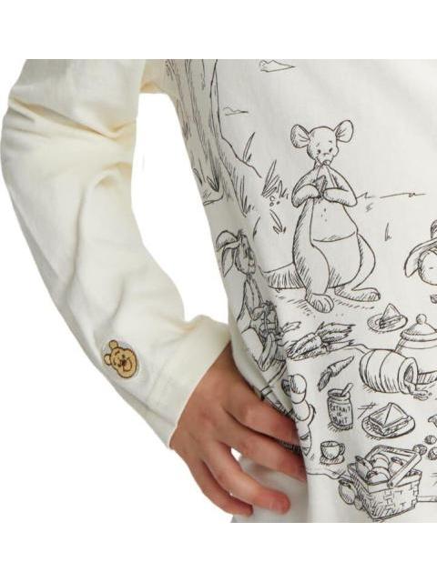 PLAYERA NIÑA BEIGE WINNIE THE POOH