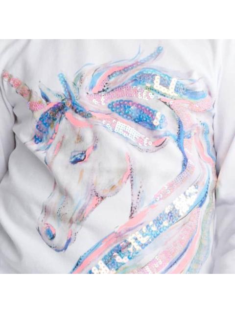 PLAYERA NIÑA MARFIL HOLLY LAND KIDS