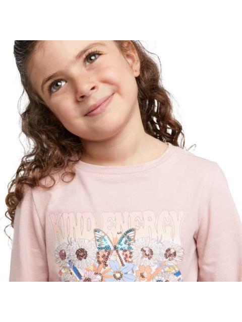 PLAYERA NIÑA PALO DE ROSA HOLLY LAND KIDS