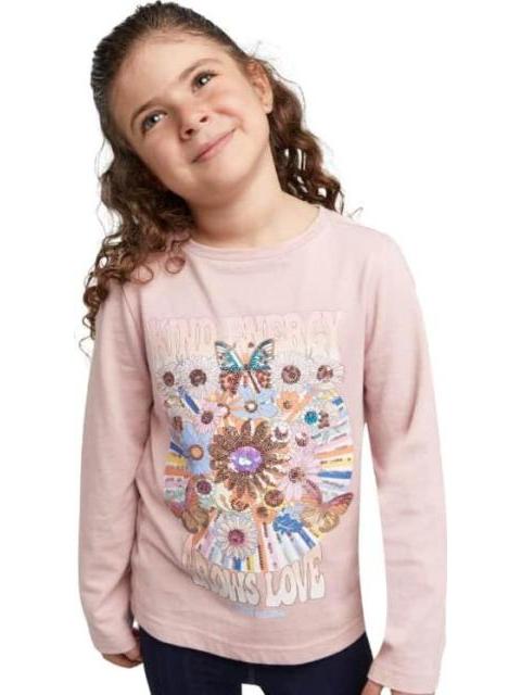 PLAYERA NIÑA PALO DE ROSA HOLLY LAND KIDS