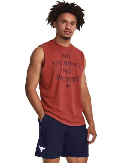 PLAYERA PJT ROCK SMS SL TANK ROJO UNDER ARMOUR MEXICO
