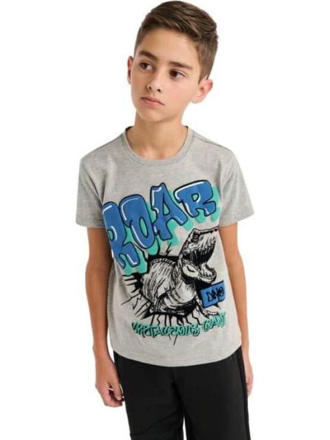 PLAYERA PLAYERA APLICACIONES GRIS NEXT CO