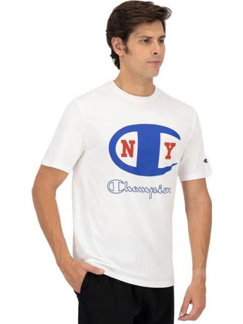 PLAYERA ESTAMPADA BLANCO CHAMPION