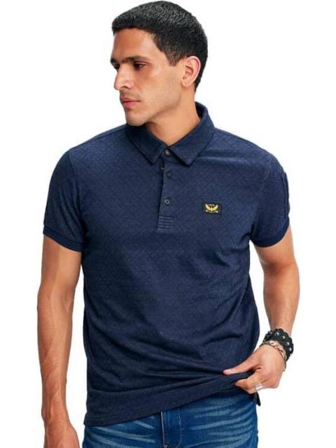 PLAYERA POLO AZUL MARINO GOODYEAR