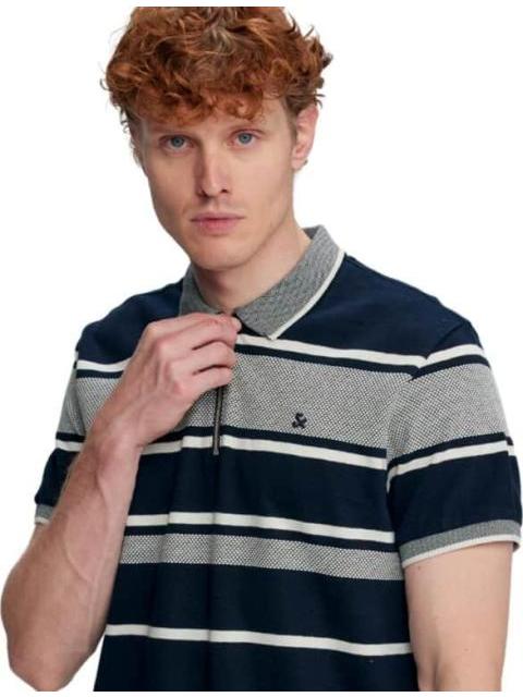 PLAYERA POLO AZUL MARINO NEXT CO